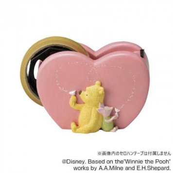 テープディスペンサー くまのプーさん Classic Pooh ディズニー 文房具 雑貨 デスク用品 インテリア雑貨 置物 かわいい ギフト プレゼント セトクラフト