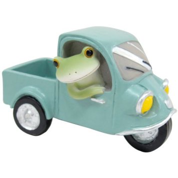 【ギフト対応無料】コポー 三輪自動車に乗るカエル ダイカイ Copeau(コポー) コポーシリーズ かえる カエル 置物 オブジェ ※送料無料(北海道・沖縄は除く)