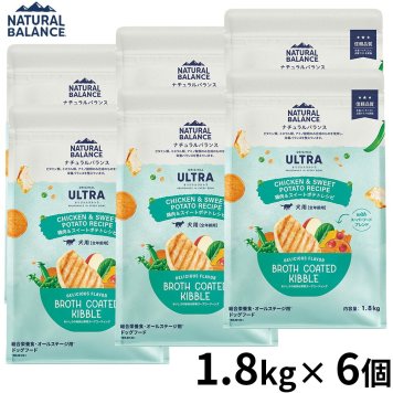 ナチュラルバランス ドッグフード オリジナルウルトラ 全年齢用 鶏肉＆スイートポテト 1.8kg×6個