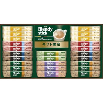 AGF ブレンディスティック カフェオレコレクション [26-2892-074] BST-25D コーヒー スティックコーヒー 詰め合わせ ギフト セット アソート 6種類 お湯を注ぐだけ 簡単 個包装 お返し お中元 お歳暮 内祝い