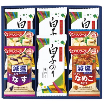 味之庵 アマノフーズ&白子のり ／みそ汁 和風惣菜 惣菜・レトルト 食品 お中元 御中元 ギフト 夏ギフト 暑中見舞 残暑見舞 時期 いつ お礼 お返し グルメ のし お盆 初盆 新盆 お供 御供 ギフト 2026 送料無料 ギフト プレゼント プチギフト 内祝い 快気祝い 出産祝い 結婚祝い 引出物 新築祝い お返し