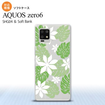 SHG04 SHG04 ZERO6 AQUOS zero6 スマホケース ソフトケース ティアレ B ホワイト メンズ レディース nk-zero6-tp1491
