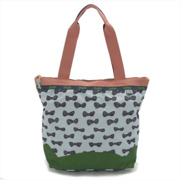 レスポートサック LeSportsac トートバッグ ショルダーバッグ  Small Hailey Tote スモールハーレートート LESPORTSACxTSUMORI CHISATO PEEK A BOO WATER リボン柄 ツモリチサトコラボレーション 2659 G252