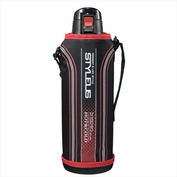 「スタイラス」スポーツマグ1.5? ポーチ付 F-2680・レッド  キッチン キッチン雑貨  内祝 内祝い お祝 御祝 記念品 出産内祝い プレゼント 快気祝い 粗供養 引出物