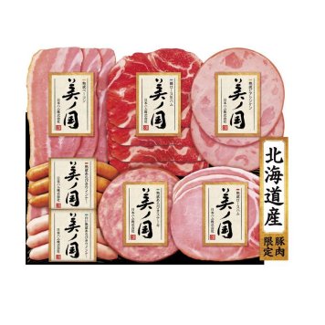 お中元 日本ハム 北海道 プレミアム美ノ国 No30 (UKH-38) ※送料無料(北海道・沖縄・離島への配送不可)