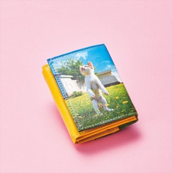 立ち猫 〈希望の立ち猫〉 三つ折れコンパクト財布　 TW2151  内祝 内祝い お祝 御祝 記念品 出産内祝い プレゼント 快気祝い 粗供養 引出物