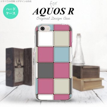 【SH03J】【スマホケース/スマホカバー】【アクオス R】SH03J スマホケース AQUOS R SH-03J カバー アクオス R パッチワーク風 ミックスB nk-sh03j-1672【メール便送料無料】