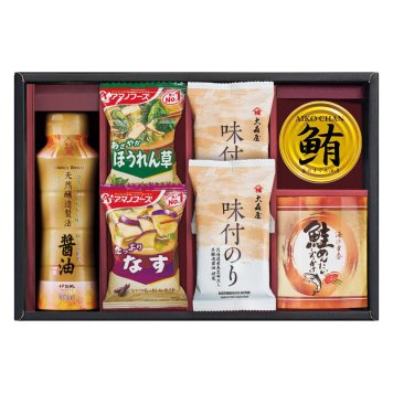 アマノフーズ&大森屋味付のりギフト  ／セット・詰め合わせ 調味料 食品 結婚祝い プレゼント ギフト 結婚内祝い 出産祝い 出産内祝い 送料無料 2026 送料無料 ギフト プレゼント プチギフト 内祝い 快気祝い 出産祝い 結婚祝い 引出物 新築祝い お返し