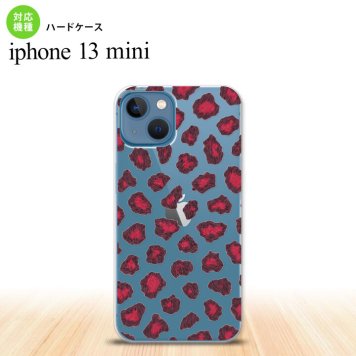 iPhone13mini iPhone13 mini ケース ハードケース 豹柄 A ピンク  nk-i13m-028