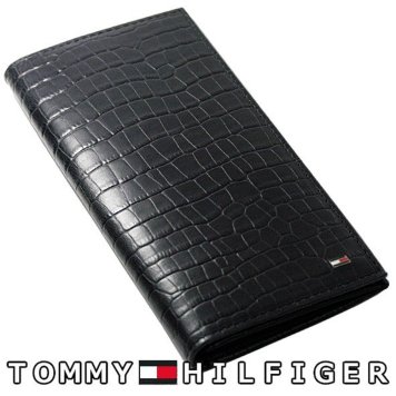 TOMMY HILFIGER トミーヒルフィガー 長財布 ブラック 31TL190004 001 無料ラッピング可 並行輸入品