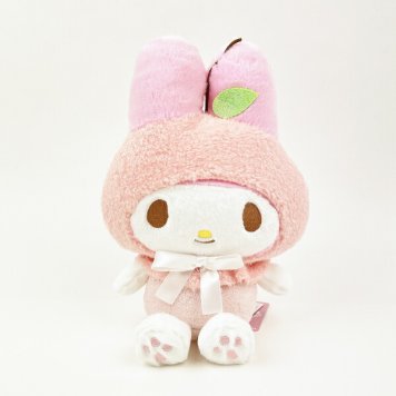 サンリオ マイメロディ パステルフルーツケープ ぬいぐるみ S インテリア ピンク