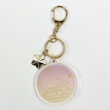 星のカービィ アクリルキーホルダー sweet dreams PUPUPU DREAMY  ホワイト
