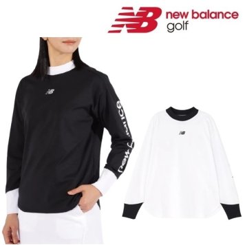 ニューバランス ゴルフ レディース リラックス 長袖 モックネック プルオーバー New Balance Golf 012-5167501 2025年春夏モデル お誕生日祝い お祝い 記念品 30代 40代 50代 60代 母の日 お母さん 還暦祝い 敬老の日 彼女 人気プレゼント プレゼント