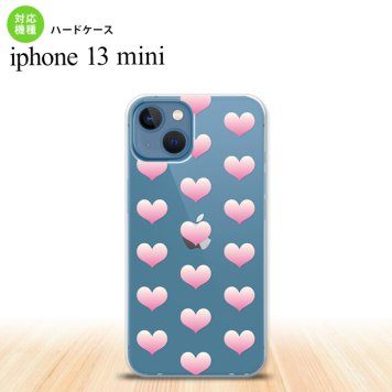 iPhone13mini iPhone13 mini ケース ハードケース ハート A ピンク  nk-i13m-018