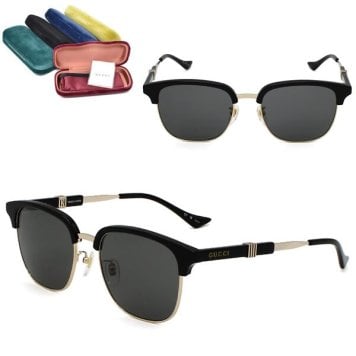GUCCI サングラス グッチ GG1499SK-001 サングラス アジアンフィット ゴールド グレー メンズ レディース ユニセックス