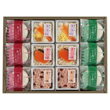 京 料亭 わらびの里 料亭一膳と最中スープ (RS-38D) [お中元][お歳暮] ※送料無料(北海道・沖縄・離島への配送不可)