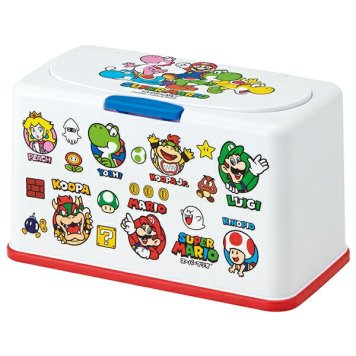 スーパーマリオ ティッシュストッカー ※送料無料(北海道・沖縄は除く)