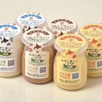 送料無料 北海道産地直送 みれい菓 レトロプリンセット  ※ご注文後約7～10日前後での発送となります。沖縄・離島へは別途配送料が発生いたします お取り寄せグルメ スイーツ