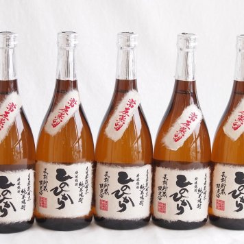 5本セット(長期貯蔵 常圧蒸留球磨焼酎 ひのひかり 25度 (熊本県)) 720ml×5本