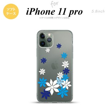 iPhone11Pro iPhone11 Pro スマホケース ソフトケース ティアレ A 青 メンズ レディース nk-i11p-tp1079