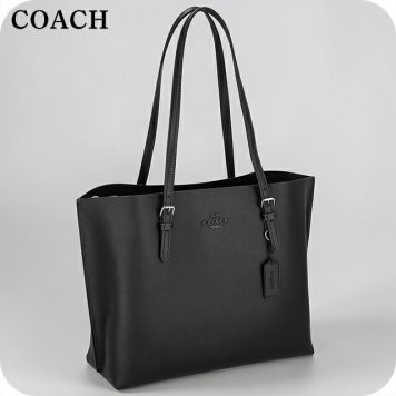 コーチ トートバッグ レディース ブランド COACH Myanmar CV968 SV/BK ブラック
