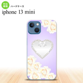 iPhone13mini iPhone13 mini ケース ハードケース ハート D 紫  nk-i13m-232