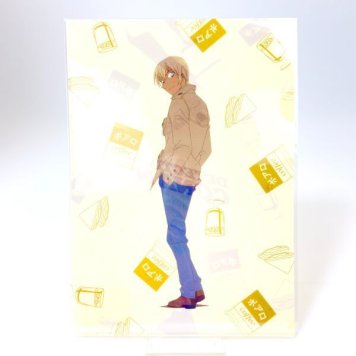 名探偵コナン 安室 透 クリアファイル A4サイズ  ファイル 文具 グッズ  (MCOR)