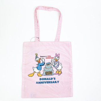 ディズニー ドナルドダック トートバッグ ピンク Disney