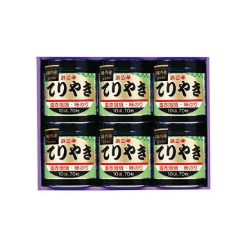 送料無料 お歳暮 浜乙女 遠赤焙焼 味のり てりやき 6本詰N ※ 北海道・沖縄・離島は配達不可 全国送料無料御中元ギフト早割お中元2026御中元御見舞お見舞いお取り寄せグルメスイーツ