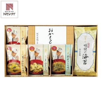 東京 おかもと 監修 フリーズドライ食品 ギフトセット 計5点入 フリーズドライ 即席スープ 味付け海苔【北海道・沖縄県・離島 配送不可】