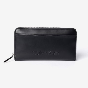 カルバンクライン Calvin Klein EMBOSSED LOGO LARGE ZIP AROUND エンボスロゴ ラージ ジップウォレット K60K612952 長財布 レディース 財布