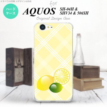 【SH04H】【スマホケース/スマホカバー】【アクオス ゼータ】SH04H スマホケース AQUOS ZETA SH04H カバー アクオス ゼータ レモン  nk-sh04h-659【メール便送料無料】