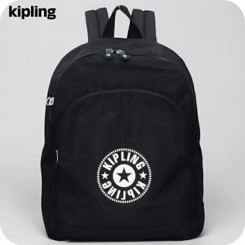 キプリング リュック レディース ブランド Kipling カーティス L バックパック リュックサック スクールバッグ  KI6521-TL4 Black Lite
