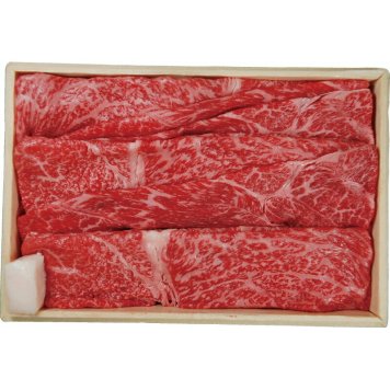 夏の贈り物お中元 国産黒毛和牛肩モモすき焼き用 京都・モリタ屋 国産黒毛和牛肩モモすき焼き用400g
