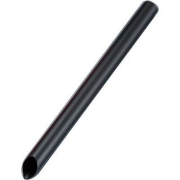 シバセ工業 タピオカストロー 片先ストレート裸(130本箱入/№646 黒) EST5302