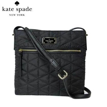 ケイト・スペード アウトレット kate spade ショルダーバッグ WKRU4746 dessi / wilson road quilted キルティング風 ポリエステル 斜め掛け / ショルダー (001)black:ブラック