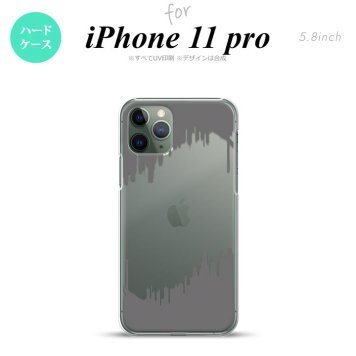 iPhone11Pro iPhone11 Pro スマホケース ハードケース ホラー グレー メンズ レディース nk-i11p-195