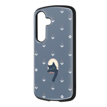 Galaxy S24 超! 保護ケース MiA-collection/ネコ_ネイビー ※送料無料(ポスト投函)