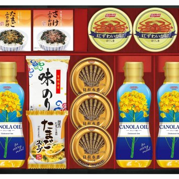 SHOWAキャノーラ油＆のり・たまごスープ詰合せ