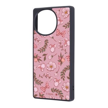 AQUOS R10/R9 ディズニー / maru 衝撃吸収 バンパー ハイブリッドケース/ミニーマウス_サクラピンク ※送料無料(ポスト投函)