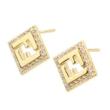 FENDI フェンディ ピアス 8AK916 ゴールド