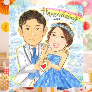 結婚記念日のプレゼントに、贈り物にぴったりの似顔絵です。 贈り物 似顔絵 結婚式 ギフト 手描き 名入れ プレゼント 結婚記念日 挙式 記念 お祝い ウェルカムボード 友達 家族 友人 同僚 カップル 修正無料 下書き確認 名入れ 宝物 そっくり 親孝行 喜ばれる 一生もの 結婚式 宝物 ウェディング お祝いの品 オリジナル 初任給 古希祝い 長寿祝い 大人数 オーダーメイド 引っ越し 感動