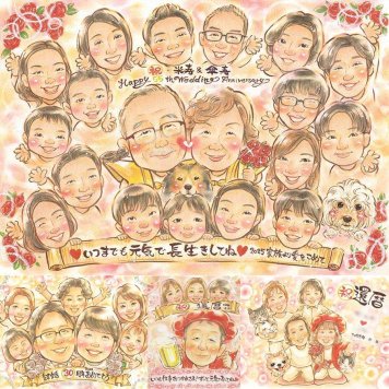誕生日の記念に、似顔絵でサプライズをしてみませんか。 米寿 似顔絵 贈り物 手描き 名入れ プレゼント ギフト 誕生日 記念日 長寿 お祝い 大人数 祖父母 ご両親 孫 修正無料 名入れ 下書き確認 サプライズ 親孝行 実績多数 かわいい 宝物 米寿祝い 傘寿 88歳 結婚祝い 古希祝い 喜ばれる 還暦祝い オーダーメイド オリジナル 贈答品 感激 節目 お祝い返し ホワイトデー 喜寿祝い