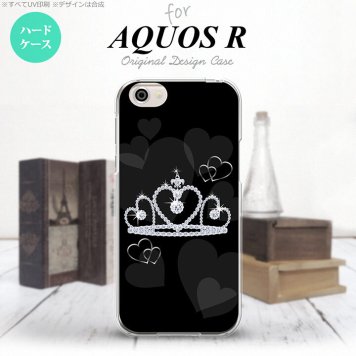 【SH03J】【スマホケース/スマホカバー】【アクオス R】SH03J スマホケース AQUOS R SH-03J カバー アクオス R クラウン 黒 nk-sh03j-603【メール便送料無料】