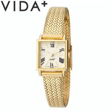 VIDA+ ヴィーダプラス 腕時計 ウォッチ クオーツ レディース 女性用 日常生活防水 j84971