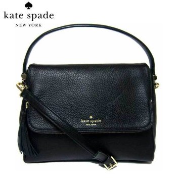 ケイト・スペード アウトレット kate spade トートバッグ WKRU4076-001 miri / chester street レザー 2WAY ショルダーバッグ (001) black:ブラック【RCP】【0815楽天カード分割】【レディース】【s-mail03】