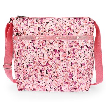 レスポートサック LeSportsac バッグ ショルダーバッグ 斜めがけバッグ 7562 E149 SMALL CLEO CROSSBODY スモールクレオ クロスボディ MOON SHADOW ROSE ピンク系マルチ