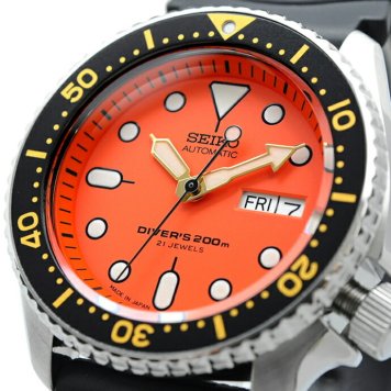 SEIKO 腕時計 セイコー 時計 ウォッチ 【日本製 Made in Japan】 オレンジボーイ 自動巻き ダイバーズ 200M メンズ SKX011J 海外モデル [並行輸入品]