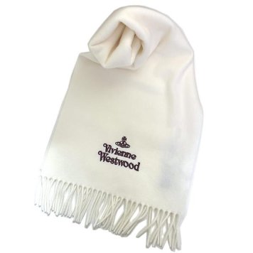 ヴィヴィアンウエストウッド マフラー Vivienne Westwood 81030007 W00Q7 A401 ホワイト レディース メンズ マフラー