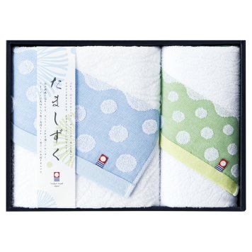 今治タオル たましずく タオルセット ／タオル 日用品・ヘルスケア 敬老の日 プレゼント ギフト お祝い いつ 70代 80代 メッセージ おじい おばあ 祖父母 お彼岸 お供え 秋 2026 送料無料 ギフト プレゼント プチギフト 内祝い 快気祝い 出産祝い 結婚祝い 引出物 新築祝い お返し